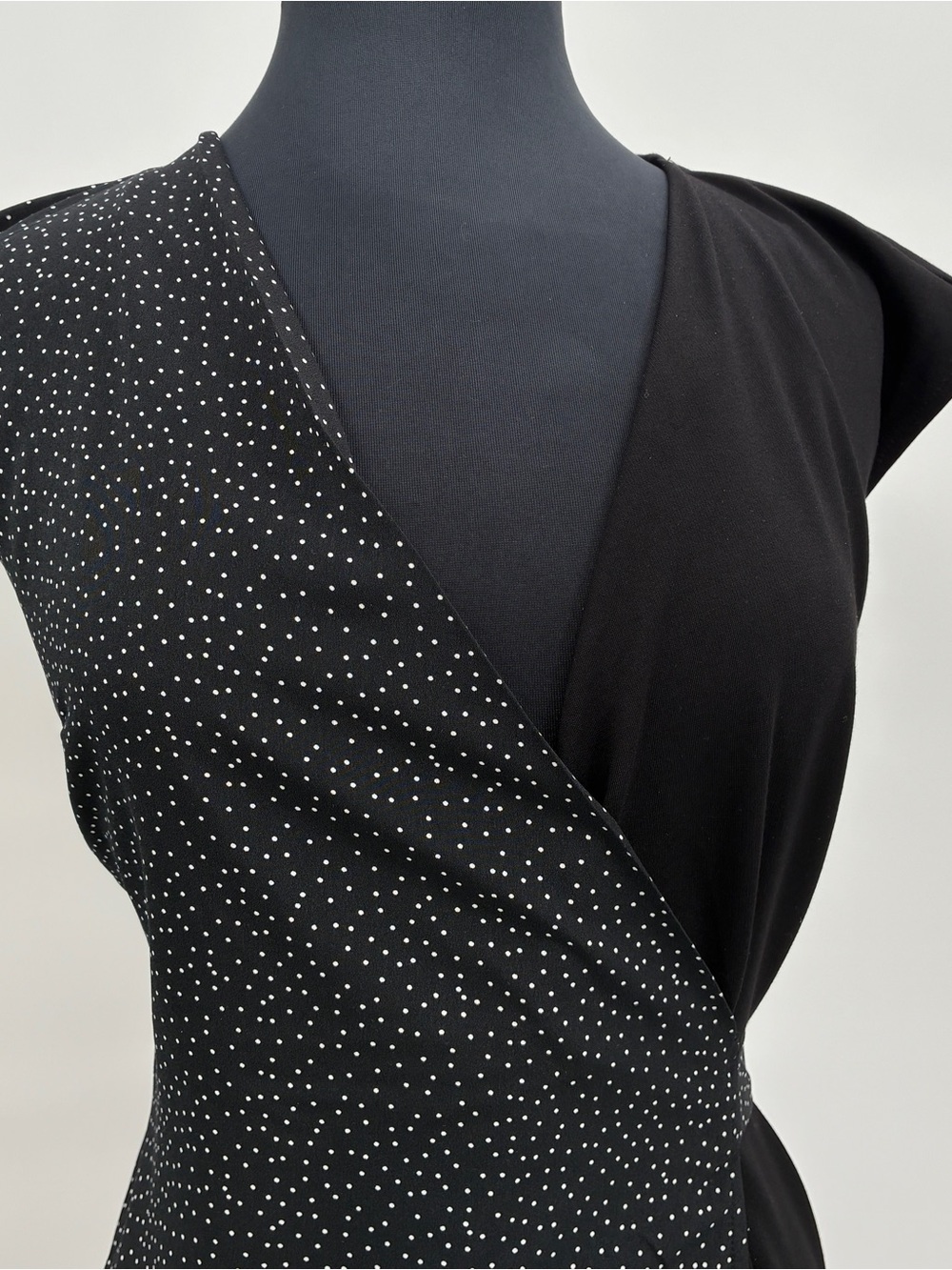 Cabi Disco Maxi Wrap Dress Polka Dot Preppy Medium - Picture 5 of 9